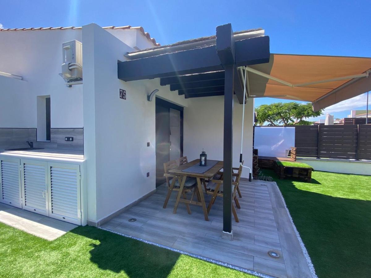 Bungalow Maspalomas Golf Con Jacuzzi, Piscina Y Jardin San Bartolomé Esterno foto
